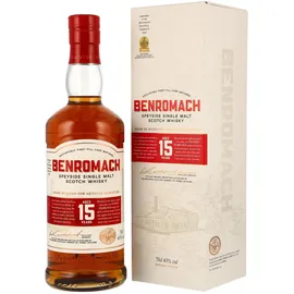 Benromach 15 Years Old Speyside Single Malt Scotch 43% vol 0,7 l Geschenkbox