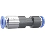 Riegler Gerade Steckverbindung »Blaue Serie«, selbstabsper., Schlauch- Ø8, 199.08-2