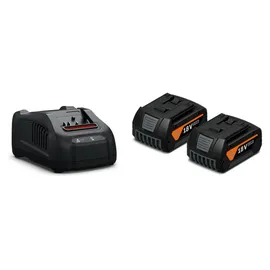 Fein ASCM 18-4 QMP AS inkl. 2 x 5,0 Ah + Koffer