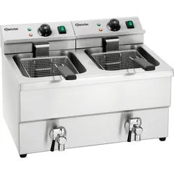 Gastro Bartscher Elektro Doppel-Fritteuse IMBISS II 2x 8L