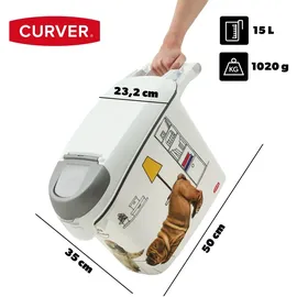 Curver PetLife Lebensmittelbehälter 6kg 15L