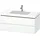 Duravit Waschtischunterschrank c-bonded L-Cube 100x48cm, 1 HL, w matt, 2 Schub., wandhängend
