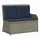 vidaXL Gartenbank 1-tlg 220 x 60 x 85 cm Grau/Marineblau