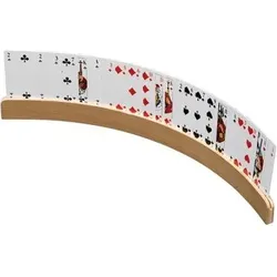 PHILOS 6695 Spielkartenhalter aus Holz, ohne Spielkarten, 50 cm