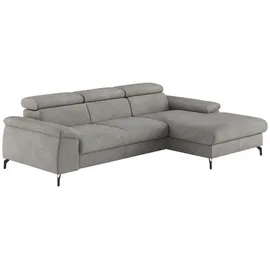 Livetastic Ecksofa Kunststoff 4-Sitzer Braun