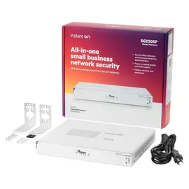HP HPE Networking Instant On Secure Gateway 5-port SmartRate 2.5G PoE+ 64W SG2505P