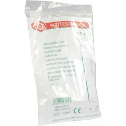 Wattestäbchen Holz 15 cm mittlerer Kopf 100 St