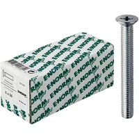 E-NORMpro Senkkopfschraube DIN 965 4.8 galZn M 6 x