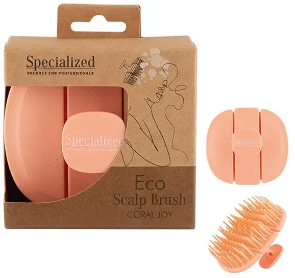 Eco Scalp Brush Orange