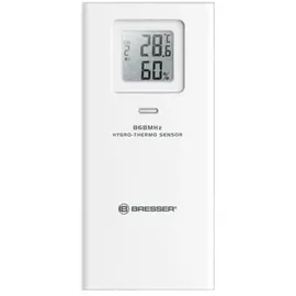 Bresser Hygrometer BRESSER Präzisions-Thermo-Hygro-Sensor weiß