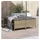 vidaXL Gartenhocker 145 x 145 x 145 cm beige 4 St.