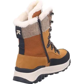 Rieker Schnürstiefel Damen Schwarz 36