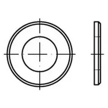 F. REYHER Nchfg. GmbH & Co. KG DIN 125 Flache Scheibe Edelstahl A4 B 46mm ohne Fase Form B