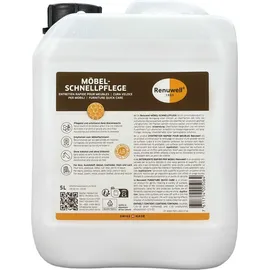 Renuwell Möbel Schnellpflege mit Bienenwachs 5 l