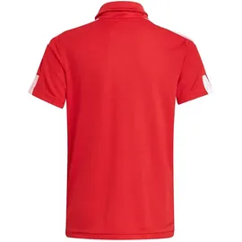 adidas Squadra 21 Polo Shirt, Team Power Red/White, 5-6 Years