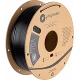 Polymaker PB01001 PolyLite PETG hitzebeständig, hohe Zugfestigkeit 1.75mm 1000g Schwarz