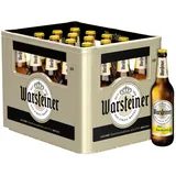 Warsteiner Radler Zitrone Flaschenbier, MEHRWEG im Kasten, 100% natürlich, Radler Biermischgetränk, 20er Kiste (20 x 0.5 l)