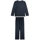 Sanetta Pyjama Teens Shark Zone lang Jungen Pyjama