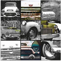 Artland Wandbild »Autos I«, Auto, (1 St.), als Alubild, Outdoorbild, Poster in verschied. Größen Artland Farbe Bild(er): grau
