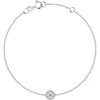 Christ Armband transparent/weiß 89106907 Größe 18