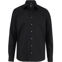 OLYMP® Hemd LEVEL FIVE body fit, langarm schwarz 1 Stück, Größe: 36