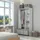 Homcom Kleiderschrank 105 x 160 x 48 cm Weiß