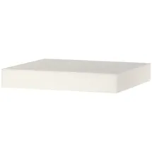HENDI Hackblock aus Edelstahl 1 Stück 500 x 400 x 80 mm Weiß