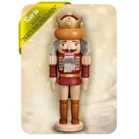 Zeidler Nussknacker "König" Weihnachten, Erzgebirge, Zeidler Holzkunst Nussknacker