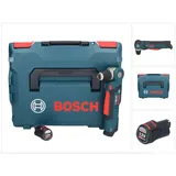 Bosch Professional GWB 12V-10 Akku Winkelbohrmaschine 12 V + 1x Akku 3,0 Ah + L-Boxx - ohne Ladegerät