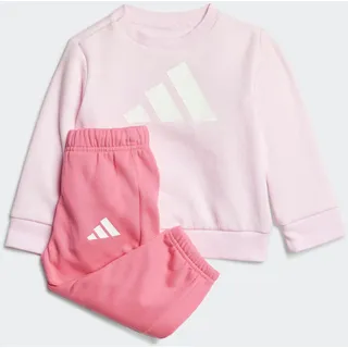 Adidas Essentials Joggers Set Clear Pink / White 104