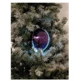 Europalms LED Snowball 8cm, lila 5x