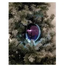 Europalms LED Snowball 8cm, lila 5x