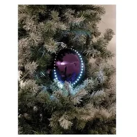 Europalms LED Snowball 8cm, lila 5x