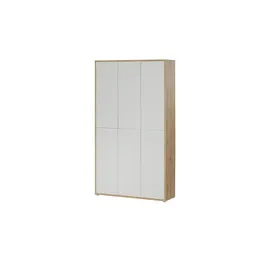 Forte Alice Springs Schuhschrank 109,2 x 34,9 x 191,9 cm grau
