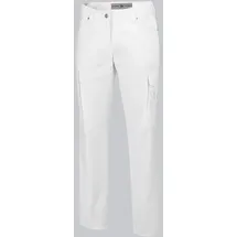 BP 1642-686-21-34n Jeans für Frauen, 5-Pocket-Jeans, 230,00 g/m2 Stoffmischung mit Stretch, weiß, 34n