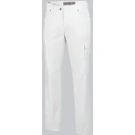 BP 1642-686-21-34n Jeans für Frauen, 5-Pocket-Jeans, 230,00 g/m2 Stoffmischung mit Stretch, weiß, 34n