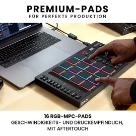 Akai Professional MPC Studio Controller MIDI Controller, Schwarz