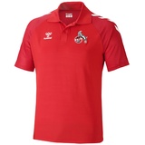 hummel 1. FC Köln Training Poloshirt true red