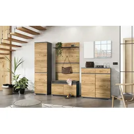 Sconto Lican Garderobenschrank 54x200x40 beige