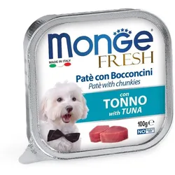 MONGE Fresh Dog Pastete mit Thunfisch 100 g