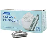 GreatWhip 480 Stück 8.2g N2O Sahnekapseln, passend für alle handelsüblichen Sahnebereiter und Sahnespender Cream Whipper Chargers