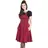 Hell Bunny Irvine Pinafore Dress Latzkleid Rot XS