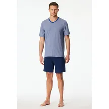 SCHIESSER Shorty 95/5 Nightwear Blau 58