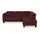 sit&more Ecksofa SIT & MORE "Belluci L-Form", lila (chianti), B:249cm H:85cm T:195cm, Sofas, Ecksofa, inklusive Federkern, wahlweise mit Bettfunktion und Bettkasten