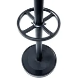 Maul Garderobenständer »Nubis« schwarz Metall 20 Haken 38,0 x 179,0 cm