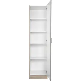 kochstation Seitenschrank KS-Toronto 50 x 60 x 200 cm Grau