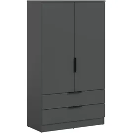 Möbel Boss Wäscheschrank Kopenhagen 80 x 140 x 37 cm Anthrazit