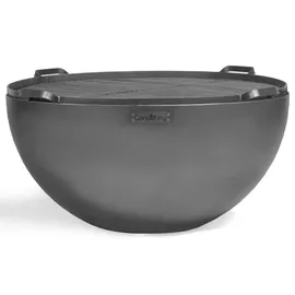 Cook King Feuerschale DALLAS Ø 85 cm Schwarz