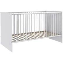 WIMEX Gotland Babybett 70x140 cm weiß, - Weiß