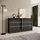 beautysofa MIRELA 161 x 85 x 43,5 cm Schwarz